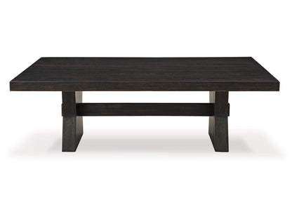 Signature Design by Ashley - Galliden Rectangular Cocktail Table in Black - T841-1 veiw 3