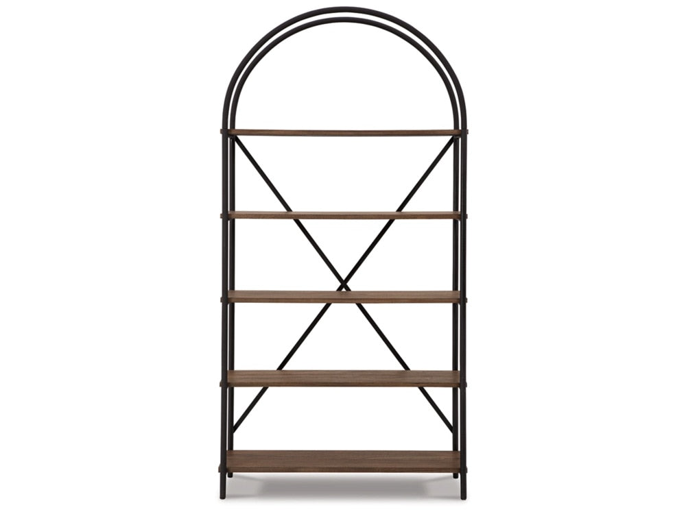 Signature Design by Ashley - Galtbury Bookcase in Brown/Black - A4000325 veiw 1