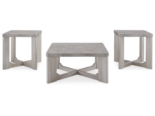 Signature Design by Ashley - Garnilly Occasional Table (Set of 3) in Whitewash - T247-13 veiw 1