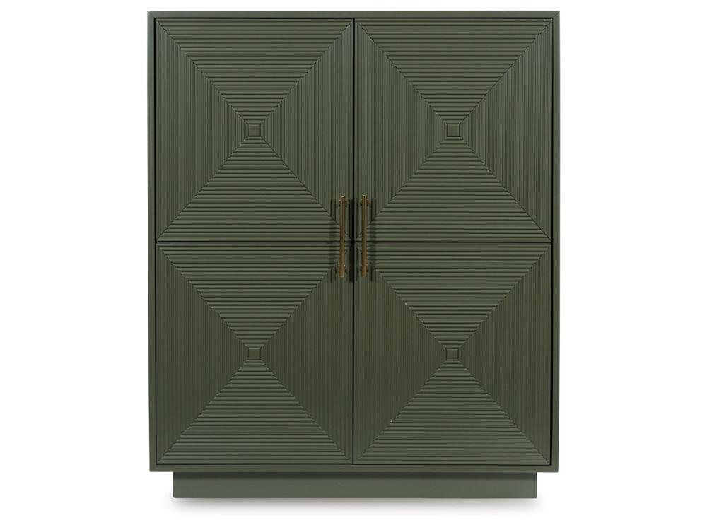 Signature Design by Ashley - Geirwood Accent Cabinet in Dark Green - A4000676 veiw 1