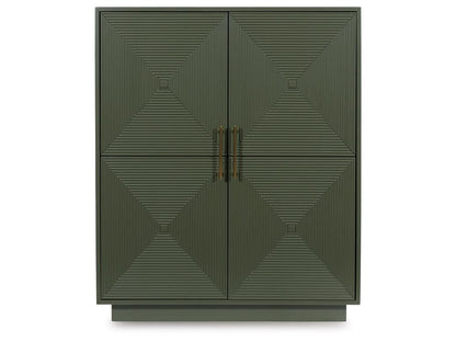 Signature Design by Ashley - Geirwood Accent Cabinet in Dark Green - A4000676 veiw 1