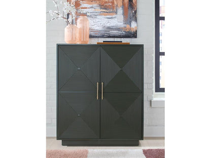 Signature Design by Ashley - Geirwood Accent Cabinet in Dark Green - A4000676 veiw 2