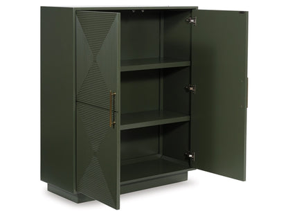 Signature Design by Ashley - Geirwood Accent Cabinet in Dark Green - A4000676 veiw 3