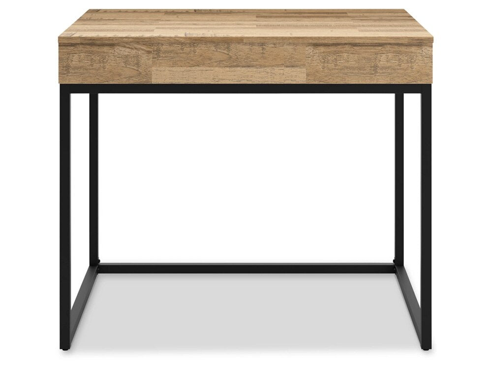 Signature Design by Ashley - Gerdanet Home Office Lift Top Desk in Light Brown/Black - H320-13 veiw 1