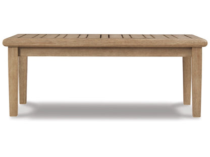 Signature Design by Ashley - Gerianne Rectangular Cocktail Table in Grayish Brown - P805-701 veiw 3