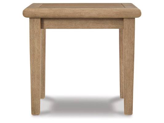 Signature Design by Ashley - Gerianne Square End Table in Grayish Brown - P805-702 veiw 1