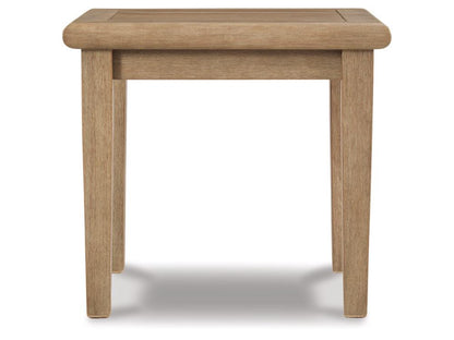 Signature Design by Ashley - Gerianne Square End Table in Grayish Brown - P805-702 veiw 3