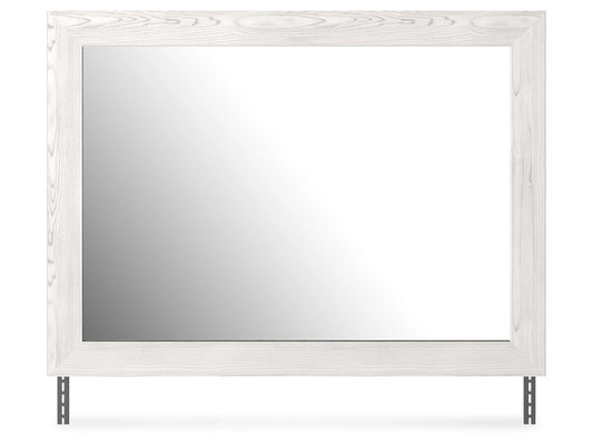 Signature Design by Ashley - Gerridan Bedroom Mirror in White/Gray - B1190-36 veiw 1