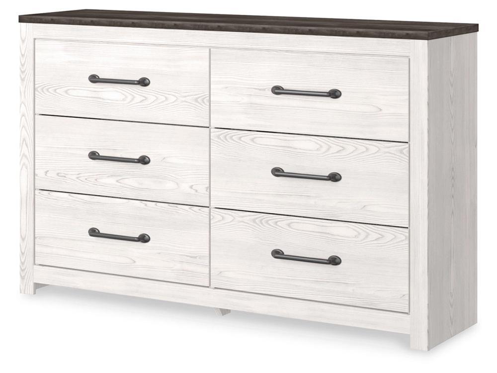 Signature Design by Ashley - Gerridan Dresser in White/Gray - B1190-31 veiw 2