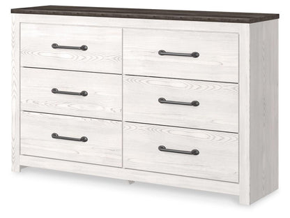 Signature Design by Ashley - Gerridan Dresser in White/Gray - B1190-31 veiw 2
