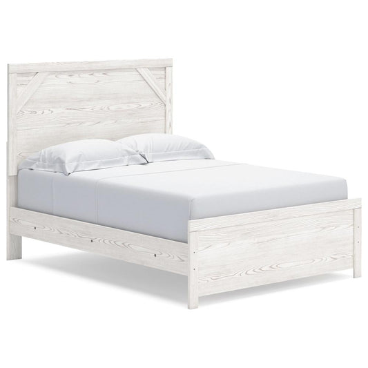 Signature Design by Ashley - Gerridan Full Panel Bed in White/Gray veiw 1