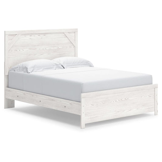 Signature Design by Ashley - Gerridan Queen Panel Bed in White/Gray veiw 1