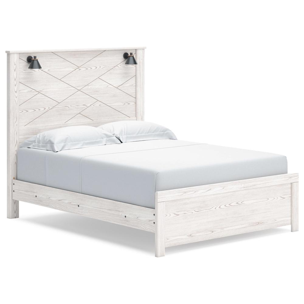 Signature Design by Ashley - Gerridan Queen Panel Bed in White veiw 1