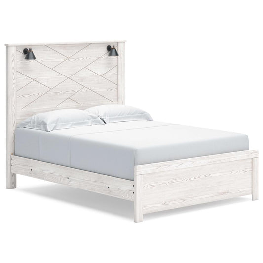 Signature Design by Ashley - Gerridan Queen Panel Bed in White veiw 1