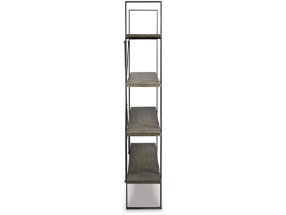 Signature Design by Ashley - Gilesgrove Bookcase in Black/Gray - A4000017 veiw 4