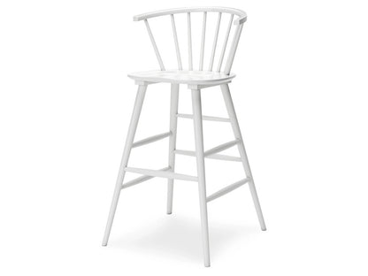 Signature Design by Ashley - Grannen 30in Barstool in White/Natural - D407-130 veiw 4