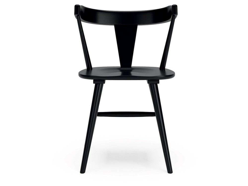 Signature Design by Ashley - Gretlynn Dining Room Side Chair (Set Of 2) in Black - D501-02 veiw 1
