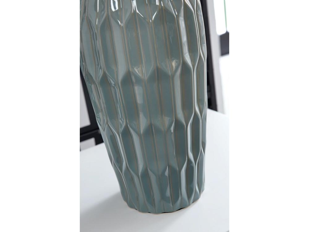 Signature Design by Ashley - Hadbury Ceramic Table Lamp (Set of 2) in Pale Blue/Teal - L178034 veiw 4