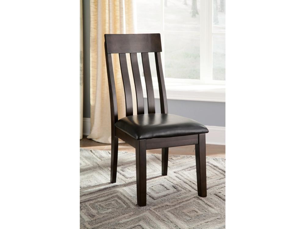 Signature Design by Ashley - Haddigan Dining Uph Side Chair (Set Of 2) in DarkBrown - D596-01 veiw 2