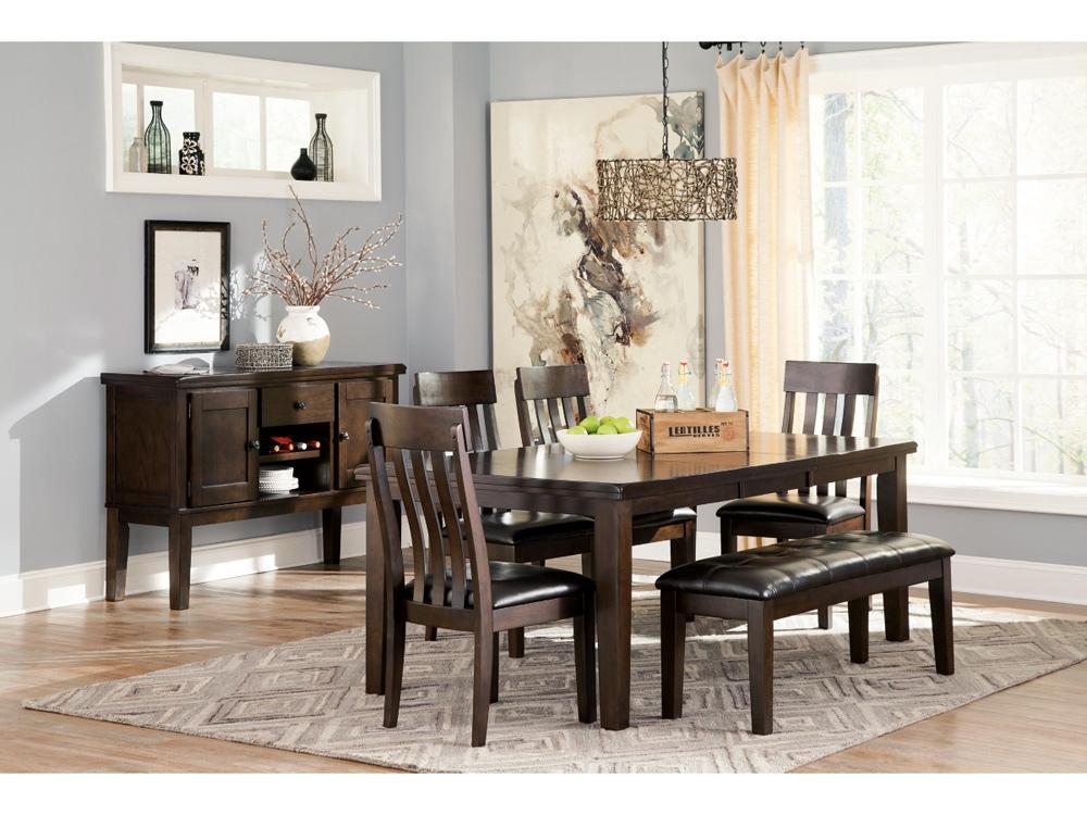 Signature Design by Ashley - Haddigan Dining Uph Side Chair (Set Of 2) in DarkBrown - D596-01 veiw 3