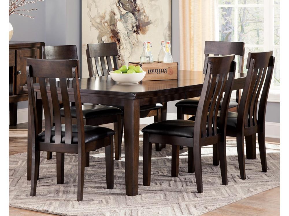 Signature Design by Ashley - Haddigan Rect Dining Room Ext Table in DarkBrown - D596-35 veiw 2