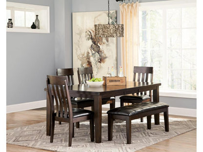 Signature Design by Ashley - Haddigan Rect Dining Room Ext Table in DarkBrown - D596-35 veiw 4