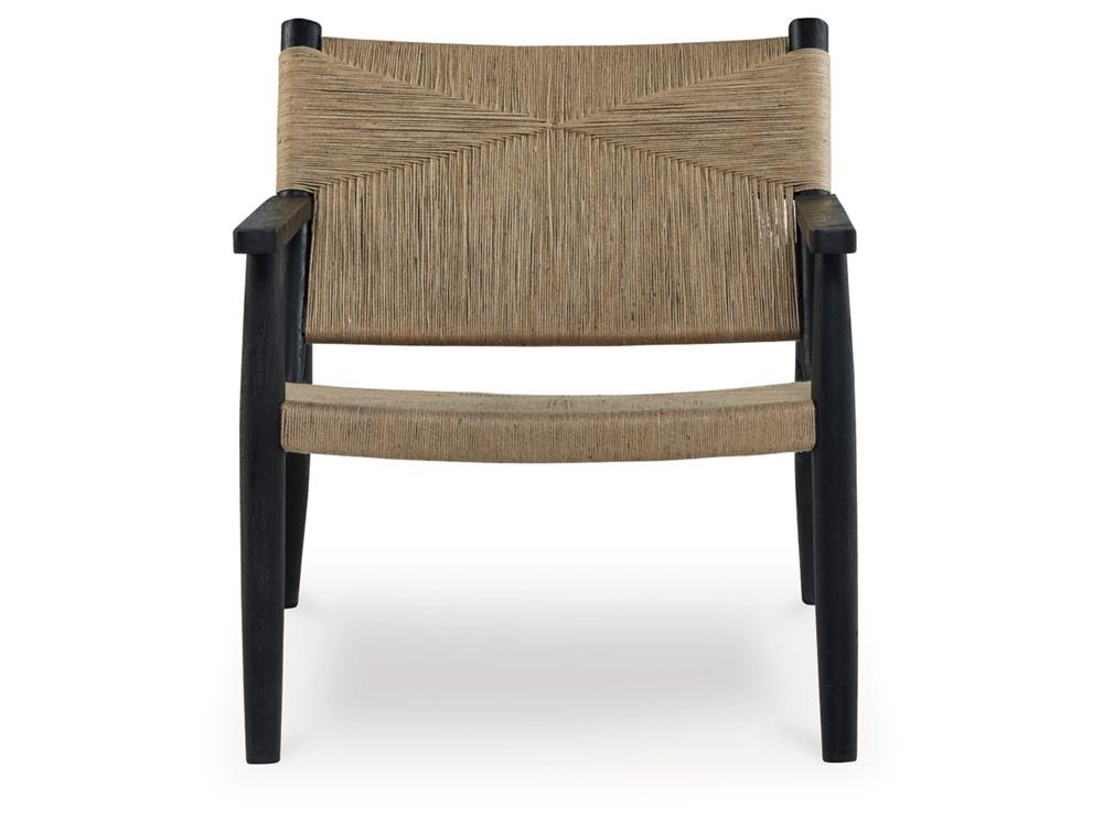 Signature Design by Ashley - Halfmore Accent Chair in Black/Natural - A3000672 veiw 1