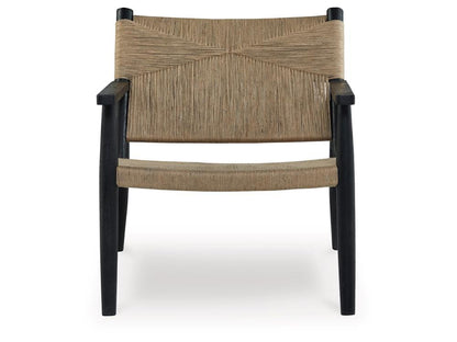 Signature Design by Ashley - Halfmore Accent Chair in Black/Natural - A3000672 veiw 1