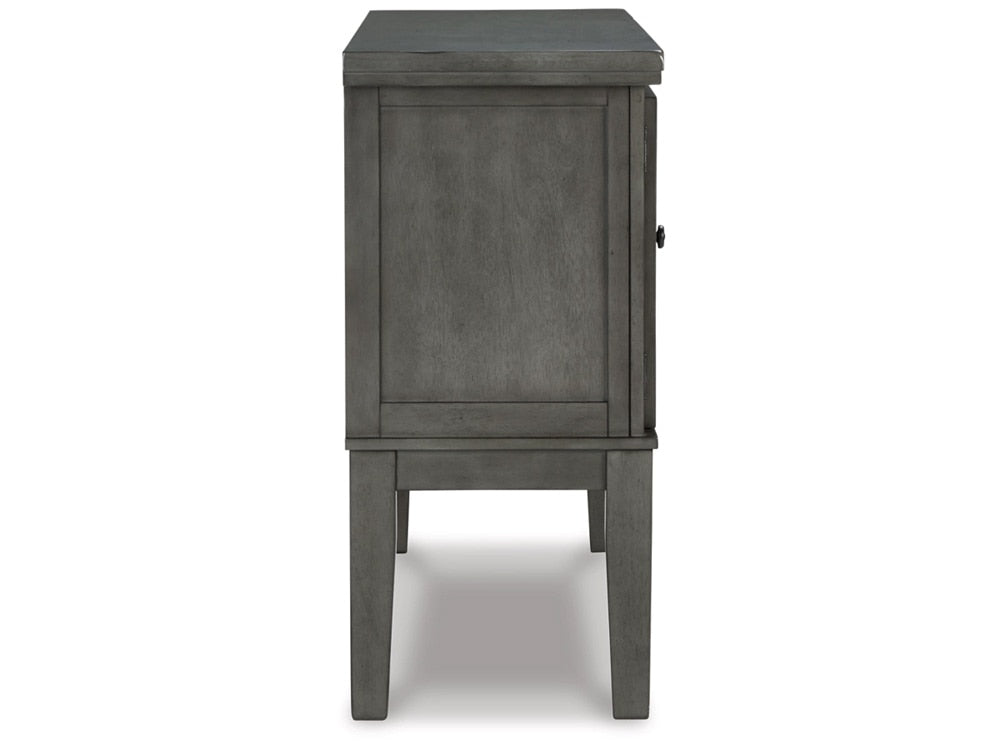 Signature Design by Ashley - Hallanden Dining Room Server in Gray - D589-60 veiw 4