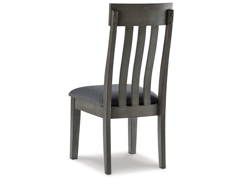 Signature Design by Ashley - Hallanden Dining Uph Side Chair (Set Of 2) in Gray - D589-01 veiw 3