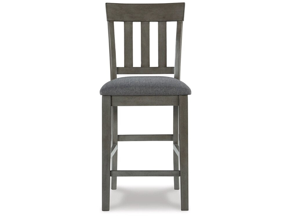 Signature Design by Ashley - Hallanden Upholstered Barstool (Set Of 2) in Gray - D589-124 veiw 1