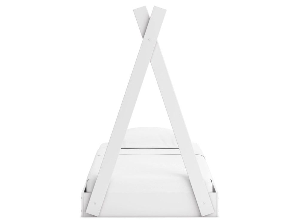 Signature Design by Ashley - Hallityn Twin Tent Complete Bed In Box in White - EB1810-121 veiw 1