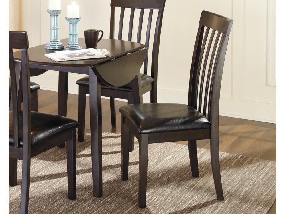 Signature Design by Ashley - Hammis Upholstered Side Chair (Set Of 2) in Dark Brown - D310-01 veiw 2