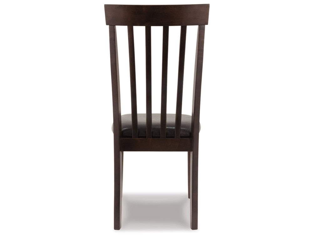 Signature Design by Ashley - Hammis Upholstered Side Chair (Set Of 2) in Dark Brown - D310-01 veiw 3