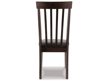 Signature Design by Ashley - Hammis Upholstered Side Chair (Set Of 2) in Dark Brown - D310-01 veiw 3