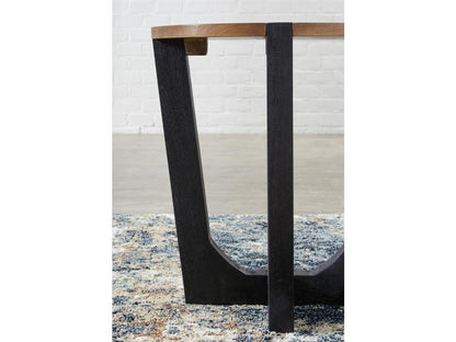 Signature Design by Ashley - Hanneforth Round End Table in Brown - T726-6 veiw 3