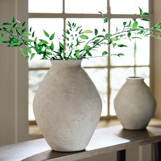 Signature Design by Ashley - Hannela Vase in Antique Tan - A2000514 view 2