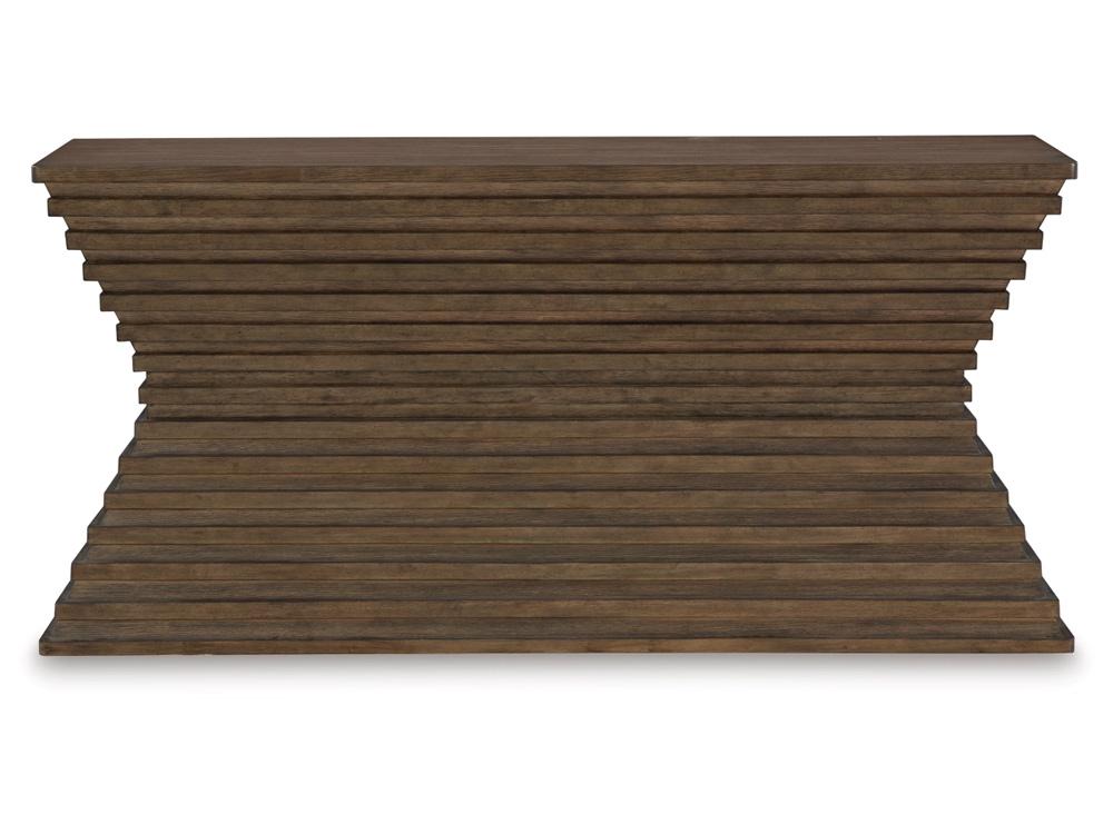 Signature Design by Ashley - Hannodream Sofa Table in Warm Brown - T821-4 veiw 1