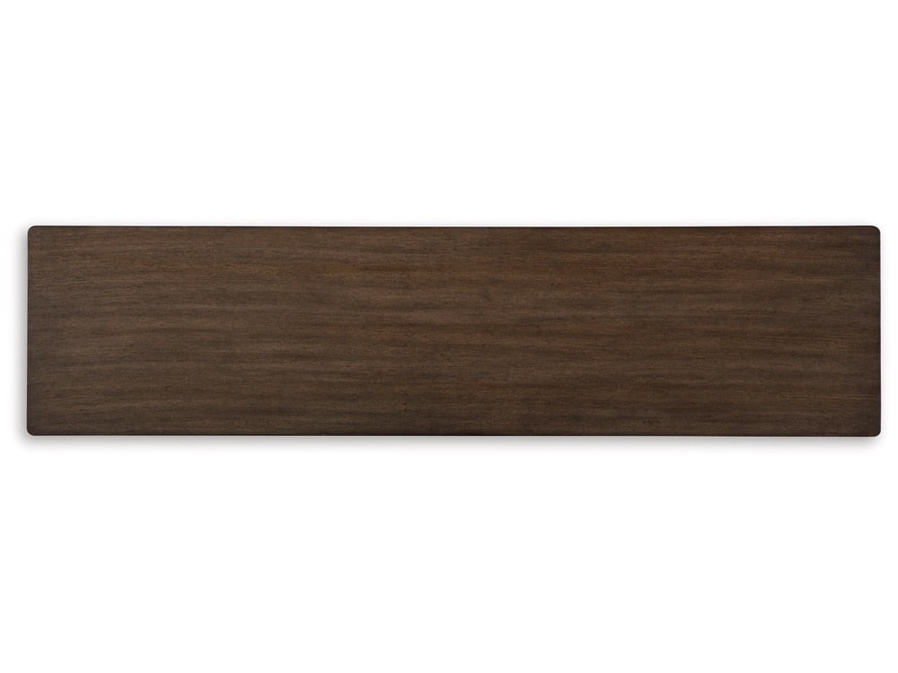 Signature Design by Ashley - Hannodream Sofa Table in Warm Brown - T821-4 veiw 3