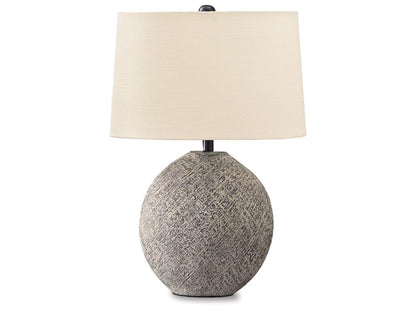 Signature Design by Ashley - Harif Paper Table Lamp in Black - L235624 veiw 1