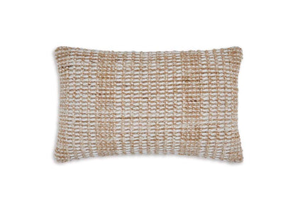 Signature Design by Ashley - Hathby Pillow (Set of 4) in Tan/White - A1001048 veiw 1