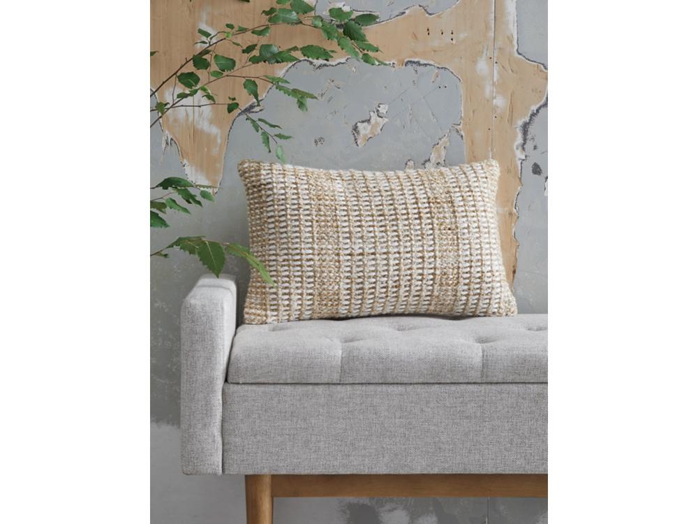 Signature Design by Ashley - Hathby Pillow (Set of 4) in Tan/White - A1001048 veiw 2
