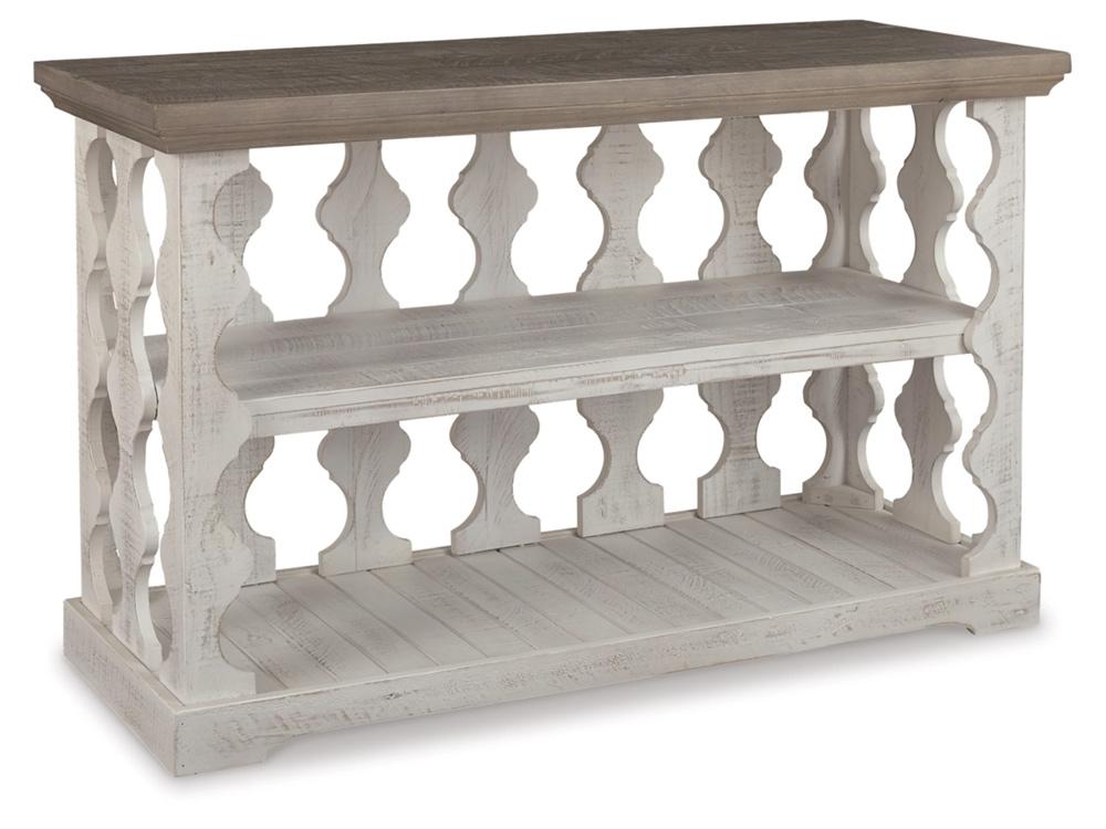 Signature Design by Ashley - Havalance Console Sofa Table in Gray/White - T814-5 veiw 1