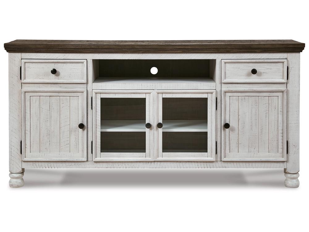 Signature Design by Ashley - Havalance Extra Large Tv Stand in Two-Tone - W814-68 veiw 1