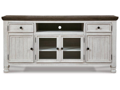 Signature Design by Ashley - Havalance Extra Large Tv Stand in Two-Tone - W814-68 veiw 1