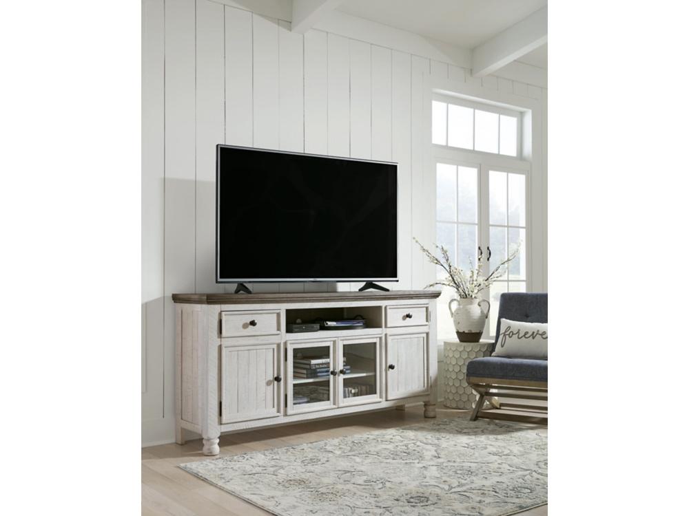 Signature Design by Ashley - Havalance Extra Large Tv Stand in Two-Tone - W814-68 veiw 2