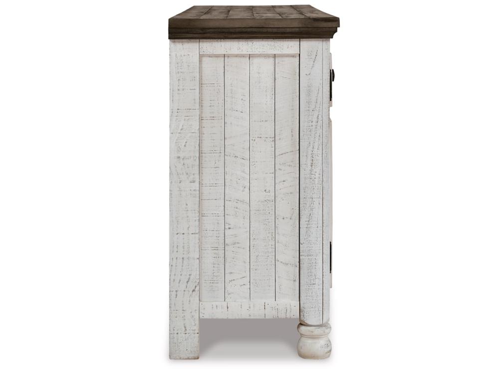 Signature Design by Ashley - Havalance Extra Large Tv Stand in Two-Tone - W814-68 veiw 4