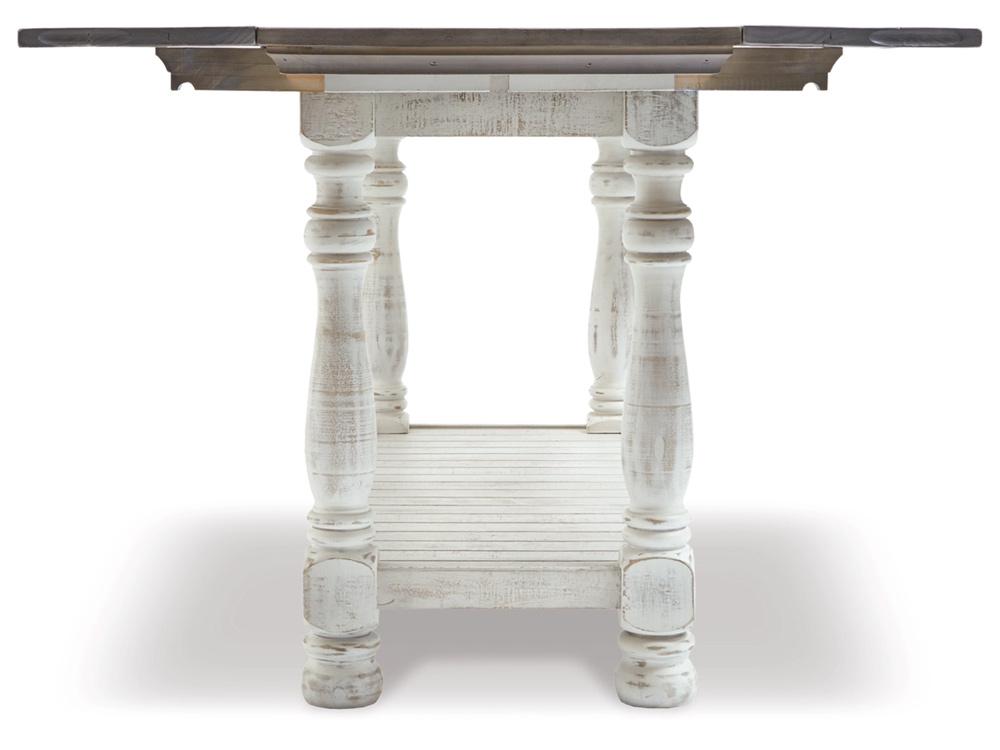 Signature Design by Ashley - Havalance Flip Top Sofa Table in Gray/White - T814-4 veiw 4