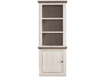 Signature Design by Ashley - Havalance Left Pier Cabinet in Two-tone - W814-33 veiw 1