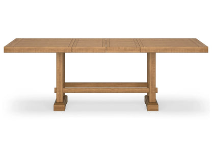 Signature Design by Ashley - Havonplane Rect Drm Counter Ext Table in Brown - D773-32 veiw 1